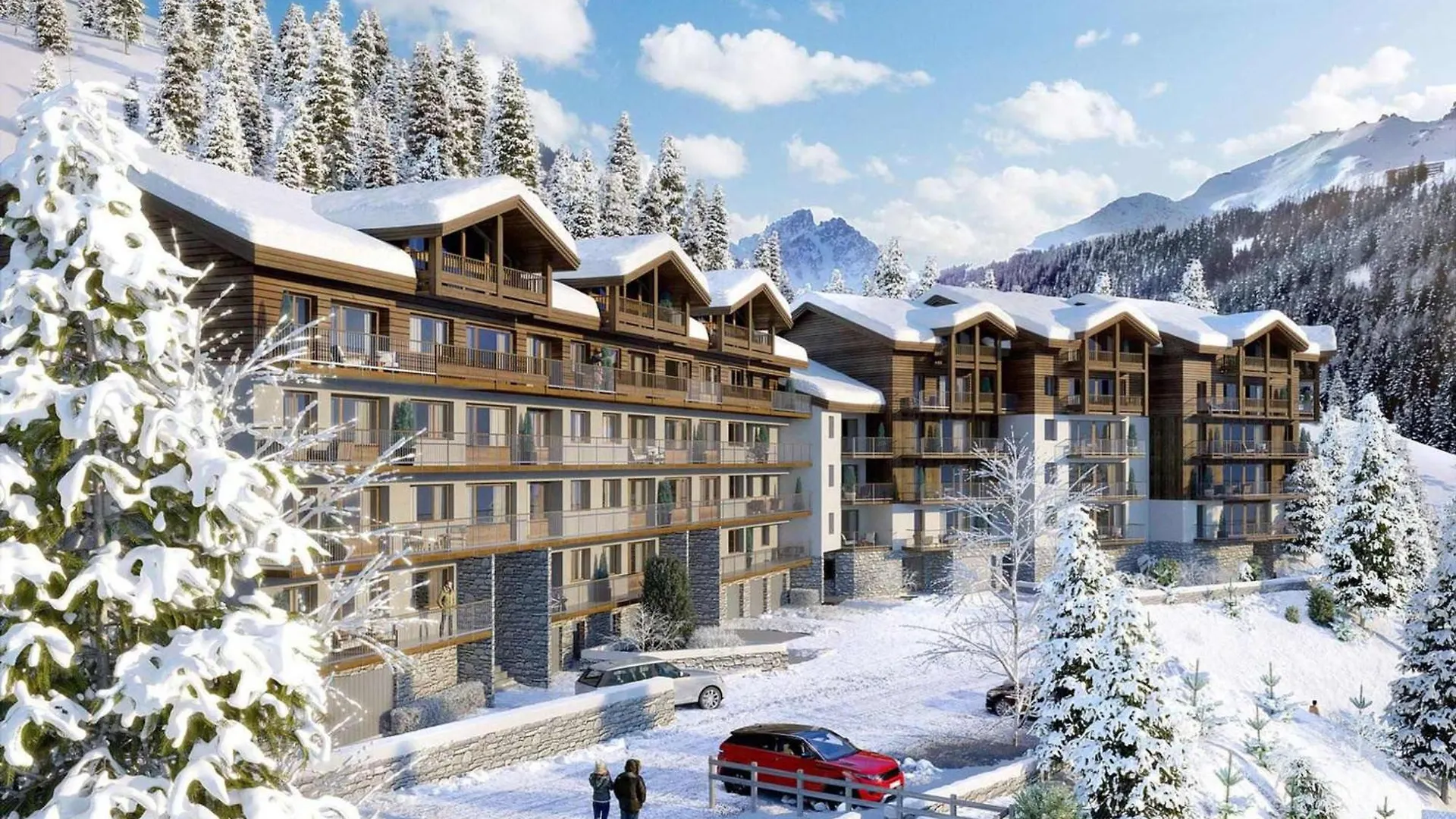Appartement Familial Skis Aux Pieds A Courchevel - 6 Personnes, Confort Moderne - Fr-1-563-109 Апартаменты